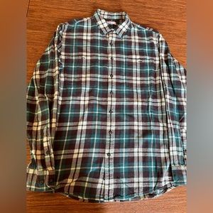 Mens LTall Sonoma Flannel Shirt